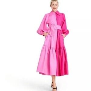 pink dress